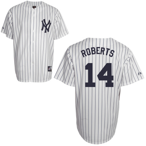 Brian Roberts #14 Youth Baseball Jersey-New York Yankees Authentic Home White MLB Jersey